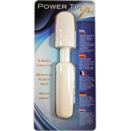 Power Tip Jr. Vibraattori 5.75" (15cm) valkoinen